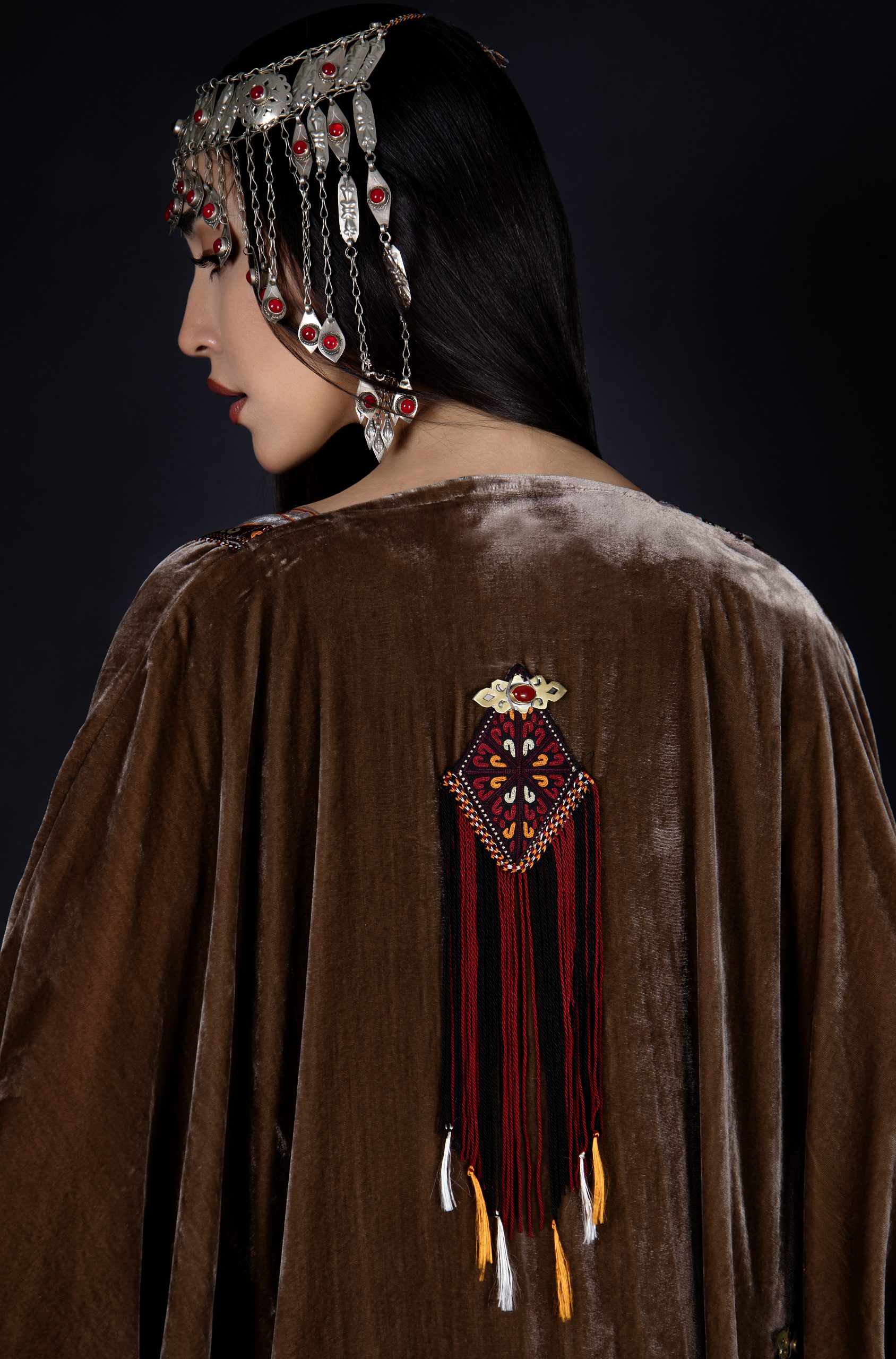 The Champagne Blush Kaftan - Image 9