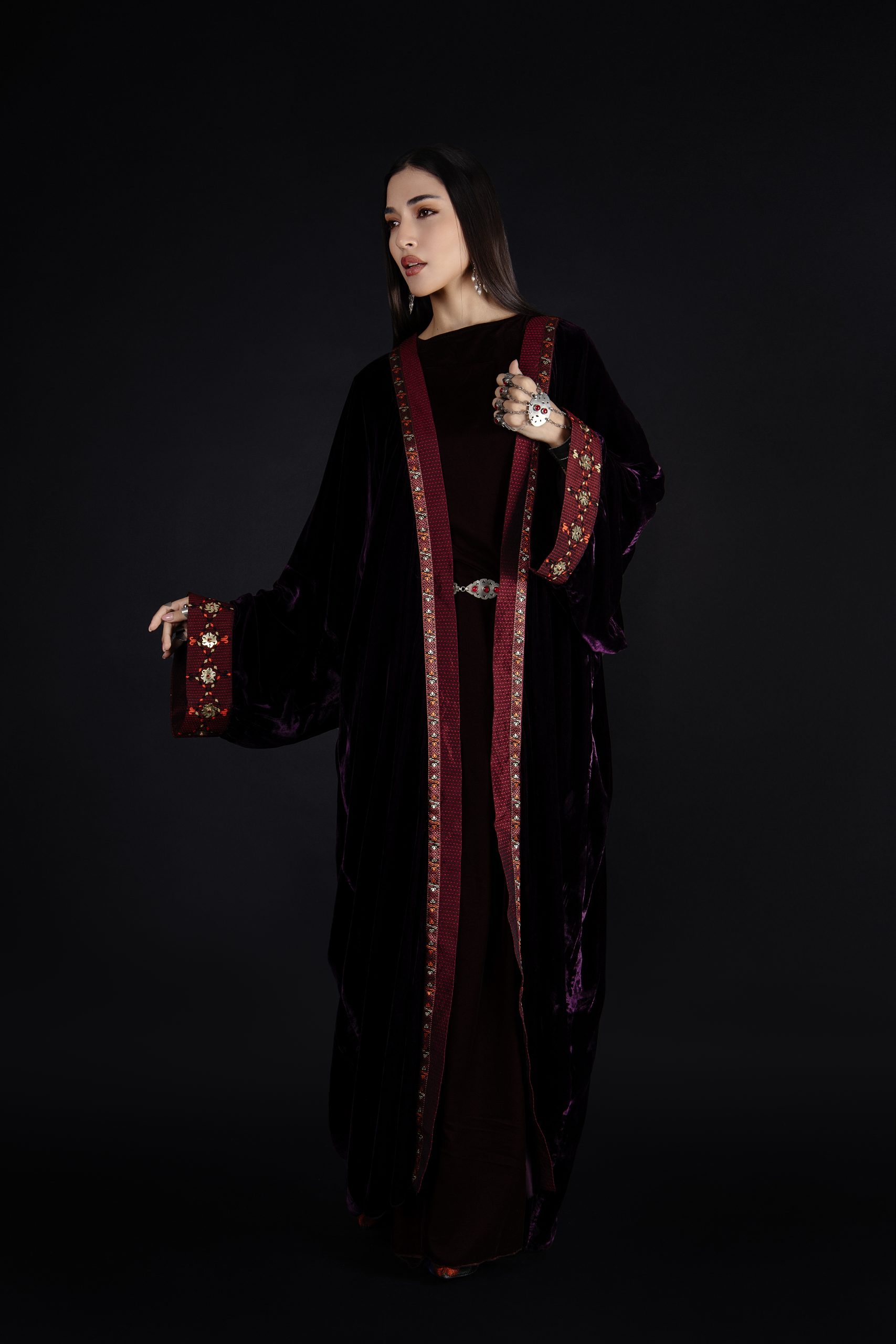 The Royal Nightfall Kaftan - Image 5