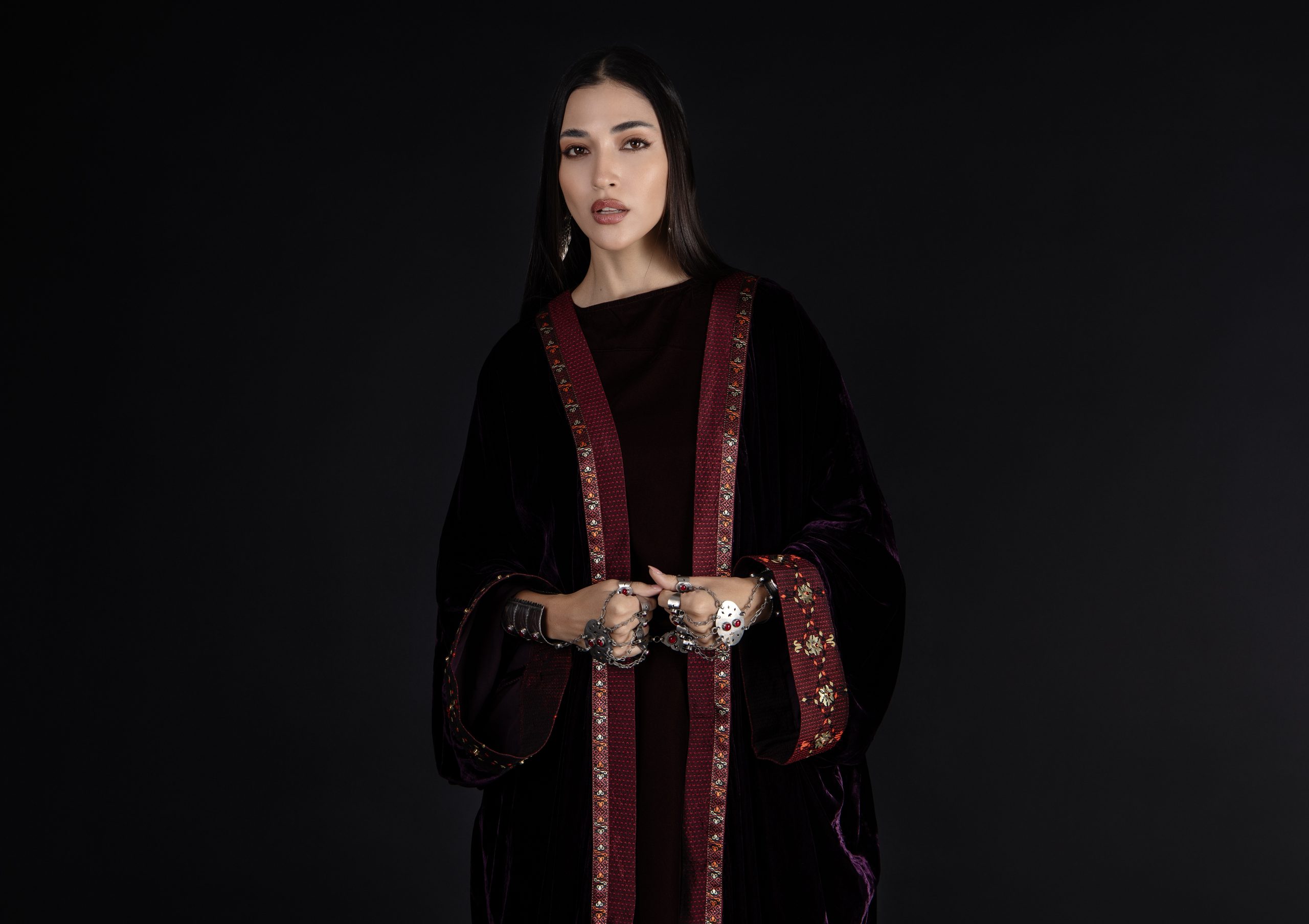 The Royal Nightfall Kaftan - Image 4