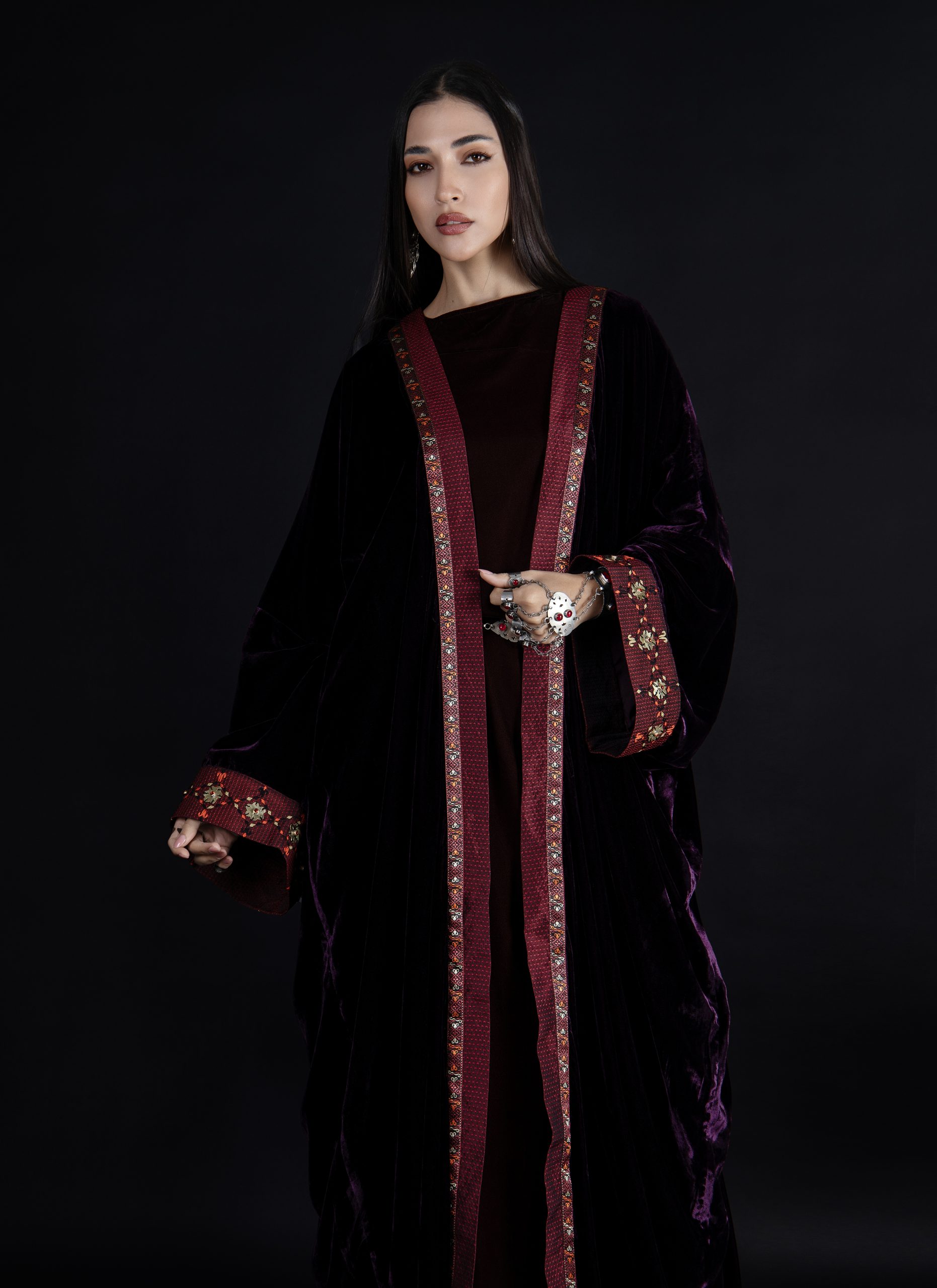 The Royal Nightfall Kaftan - Image 3