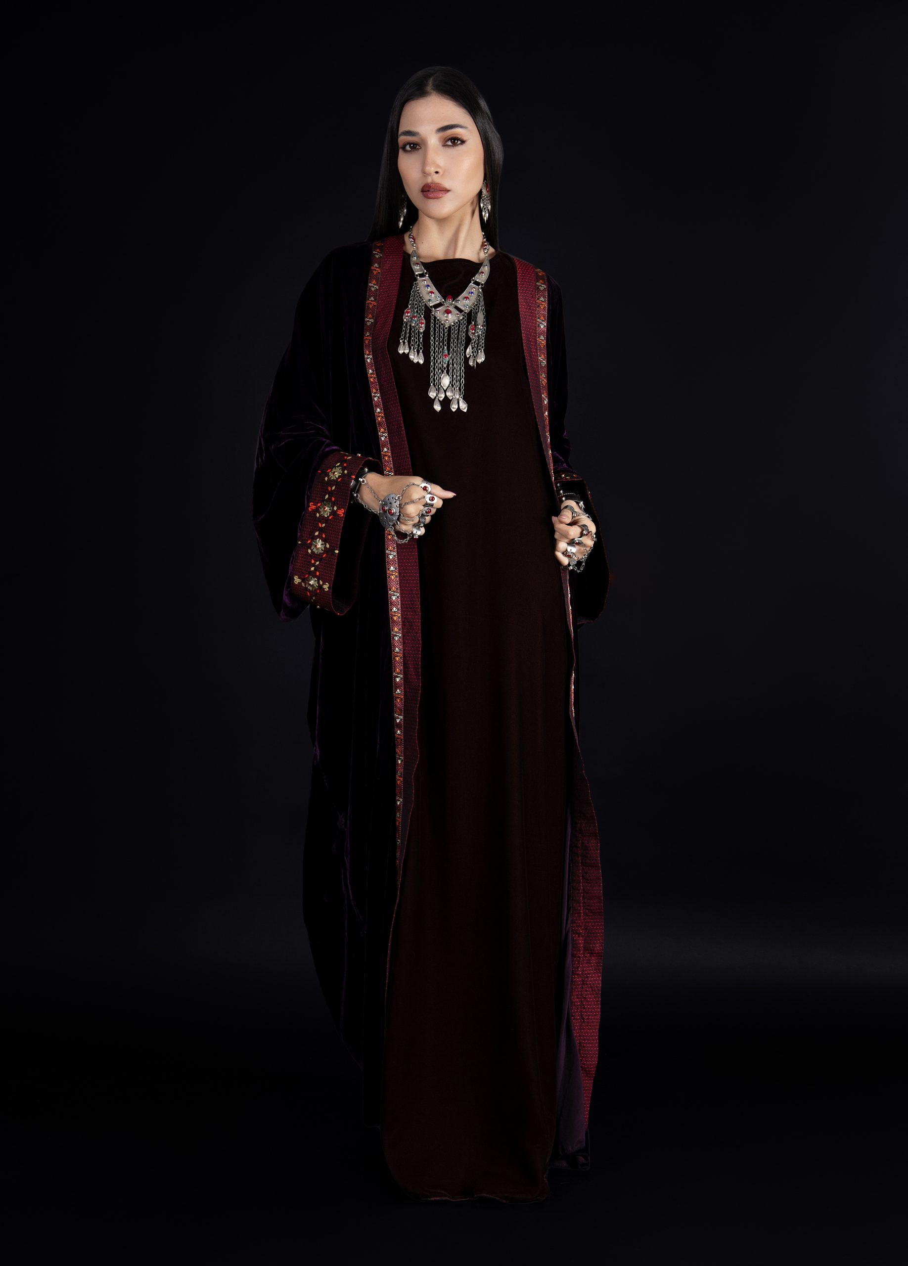 The Royal Nightfall Kaftan