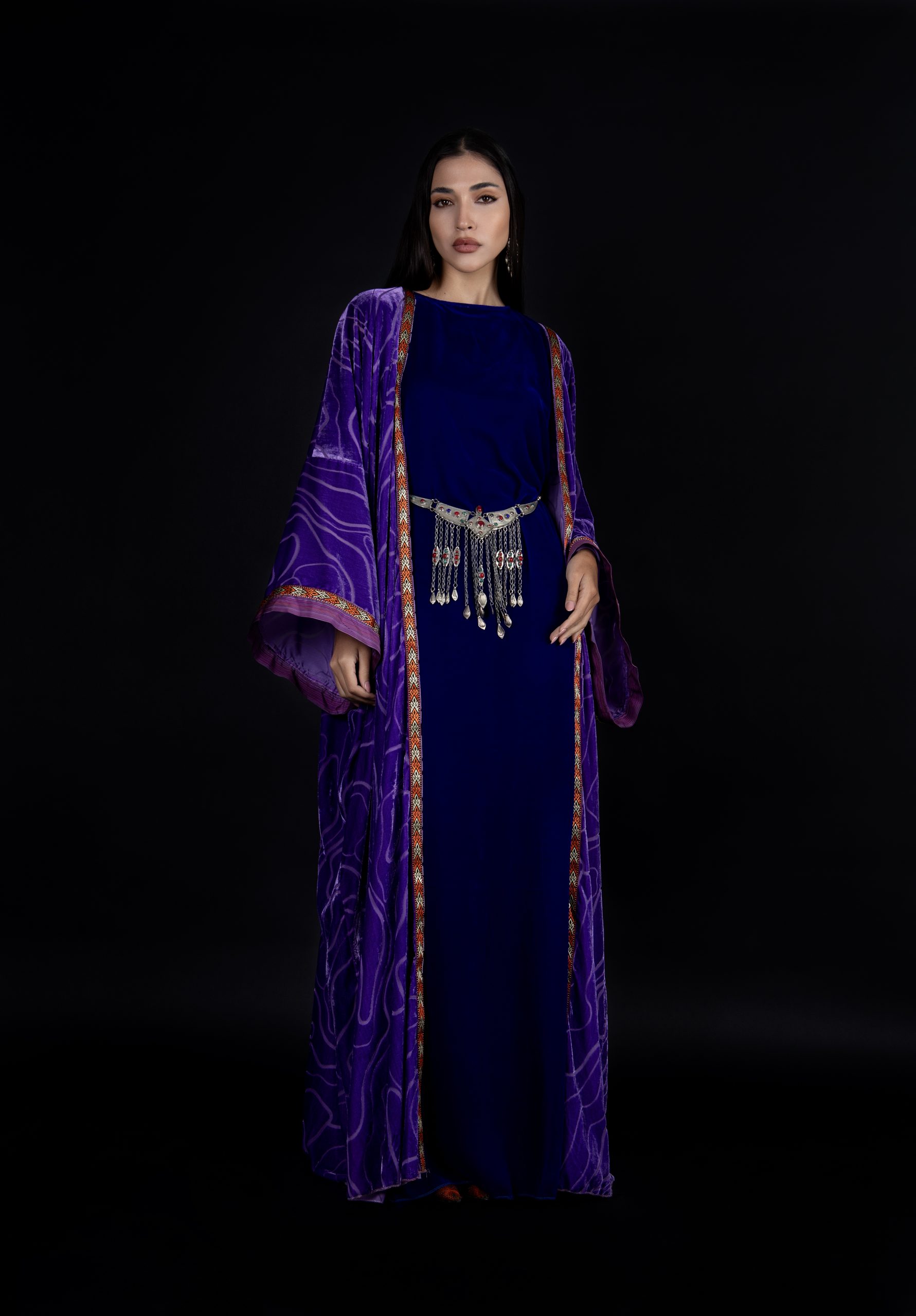 The Vivid Lilac Kaftan - Image 4