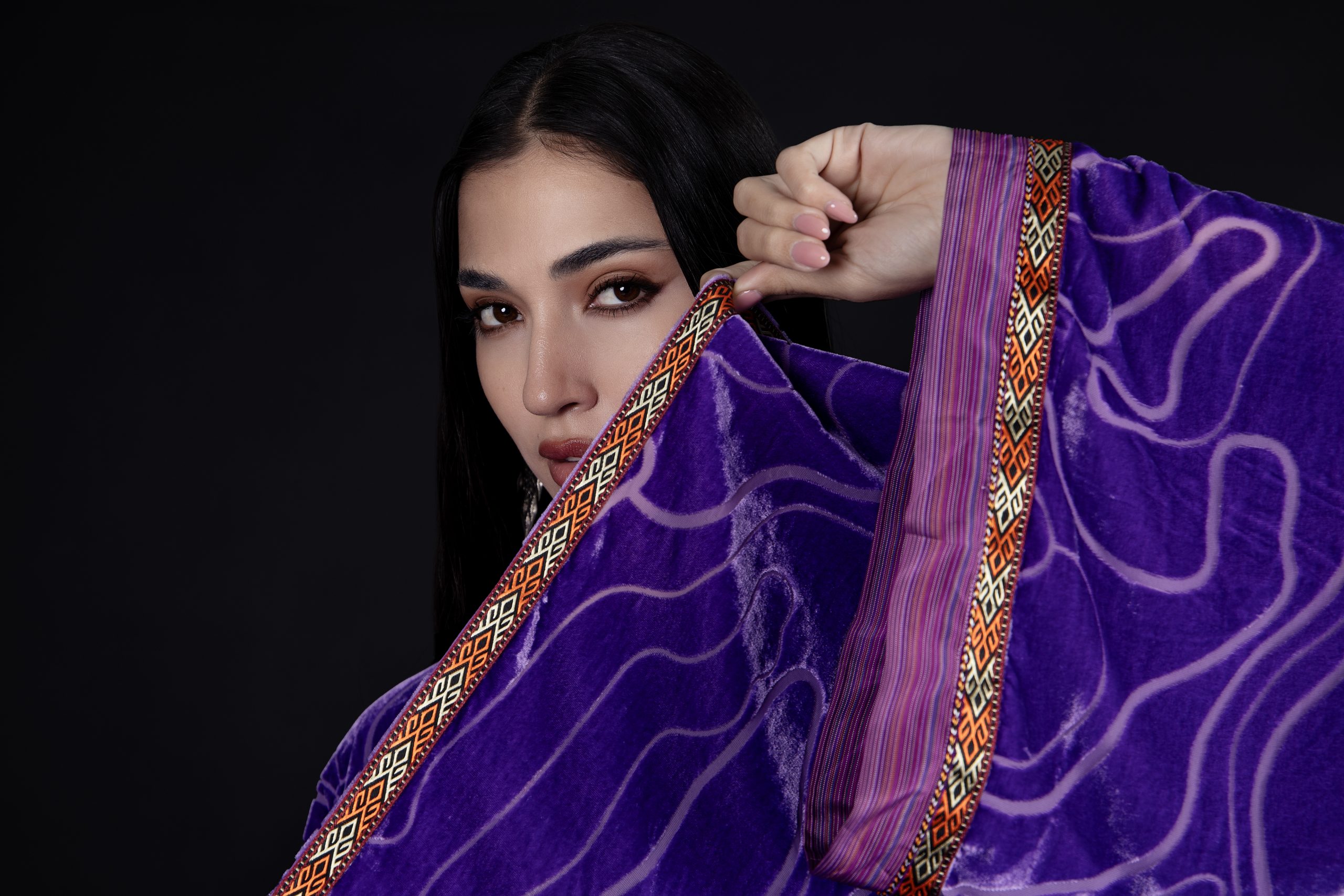 The Vivid Lilac Kaftan - Image 5