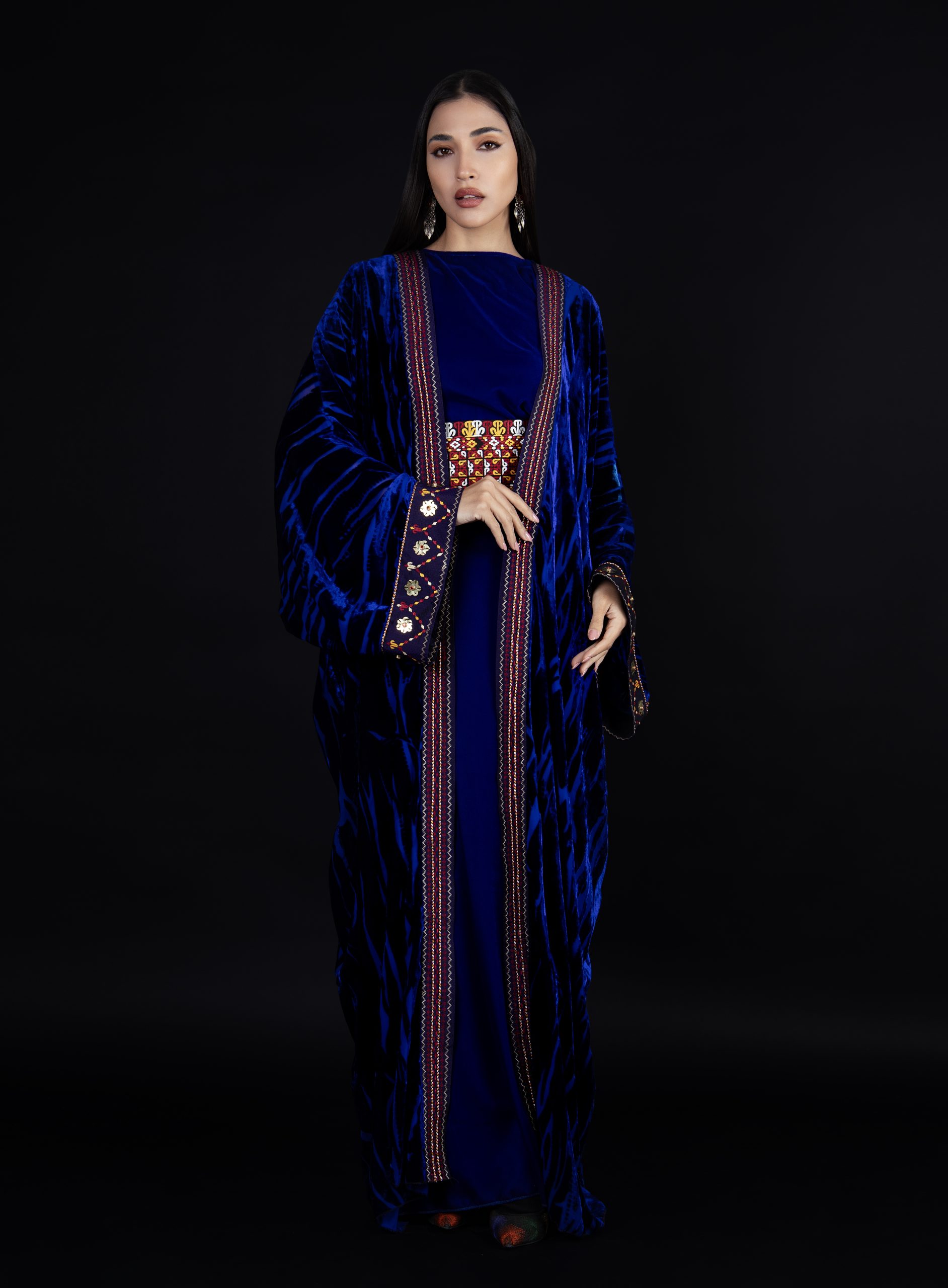 The Blue Sapphire Kaftan
