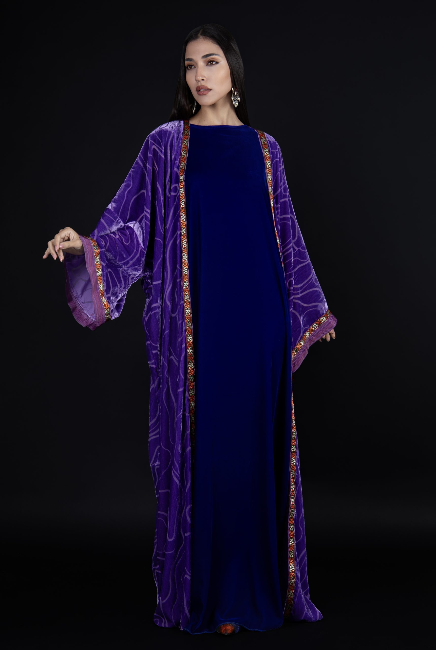 The Vivid Lilac Kaftan - Image 2